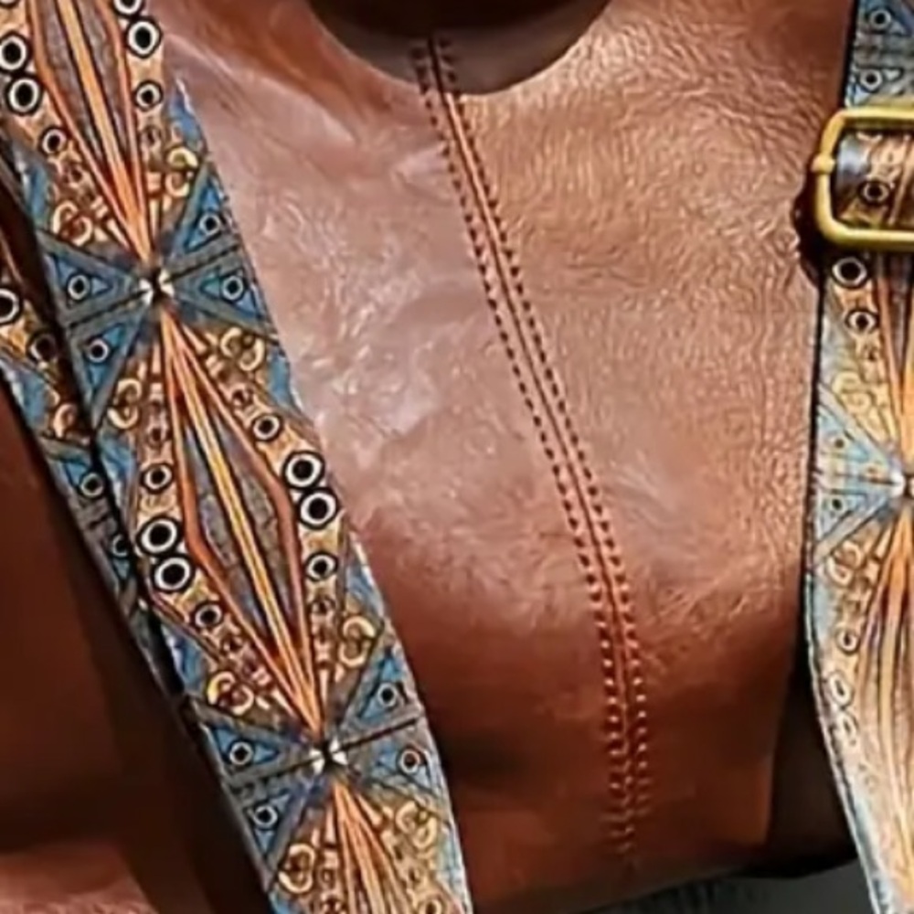 NWT Leather Tote Bag - Picture 5 of 8